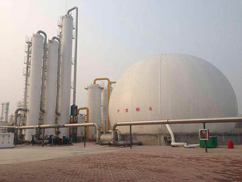120,000m3 biogas decarburization project