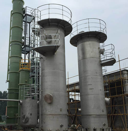 Stainless steel desulfurization project